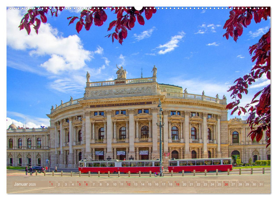 Herzlich willkommen in Wien (CALVENDO Wandkalender 2025)