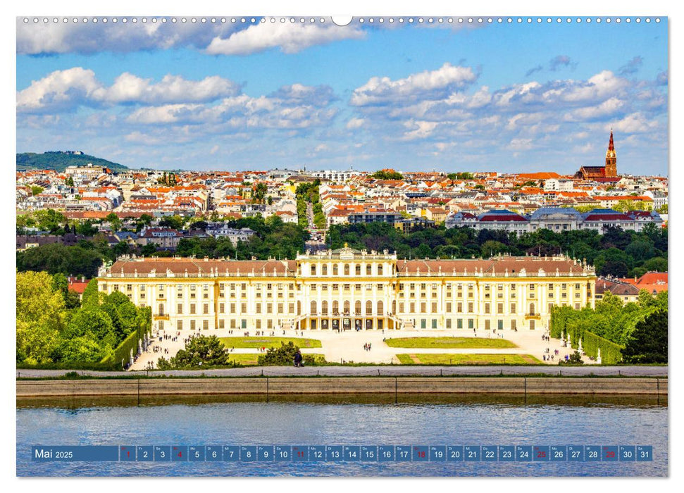 Herzlich willkommen in Wien (CALVENDO Wandkalender 2025)