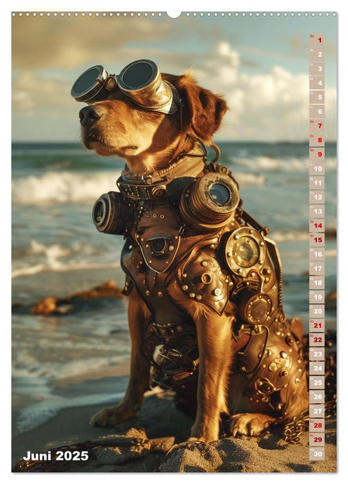 Steampunk Fauna (CALVENDO Wandkalender 2025)