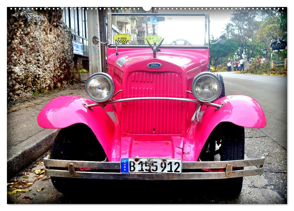 Pink Lady - Ford Modell A in Havanna (CALVENDO Premium Wandkalender 2025)