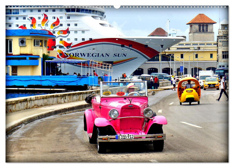 Pink Lady - Ford Modell A in Havanna (CALVENDO Premium Wandkalender 2025)