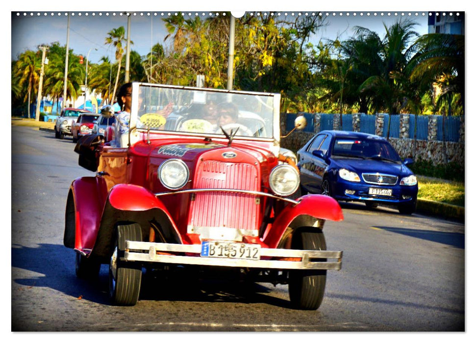 Pink Lady - Ford Modell A in Havanna (CALVENDO Premium Wandkalender 2025)