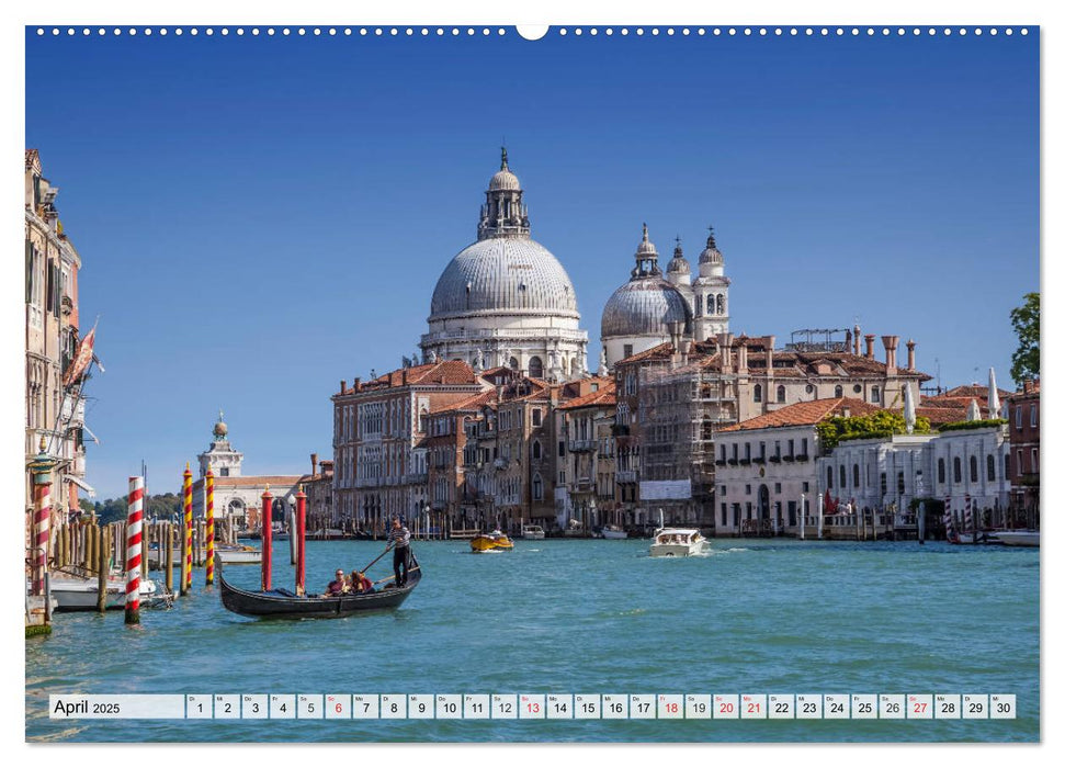 VENEDIG Eine Tour auf dem Canal Grande (CALVENDO Premium Wandkalender 2025)