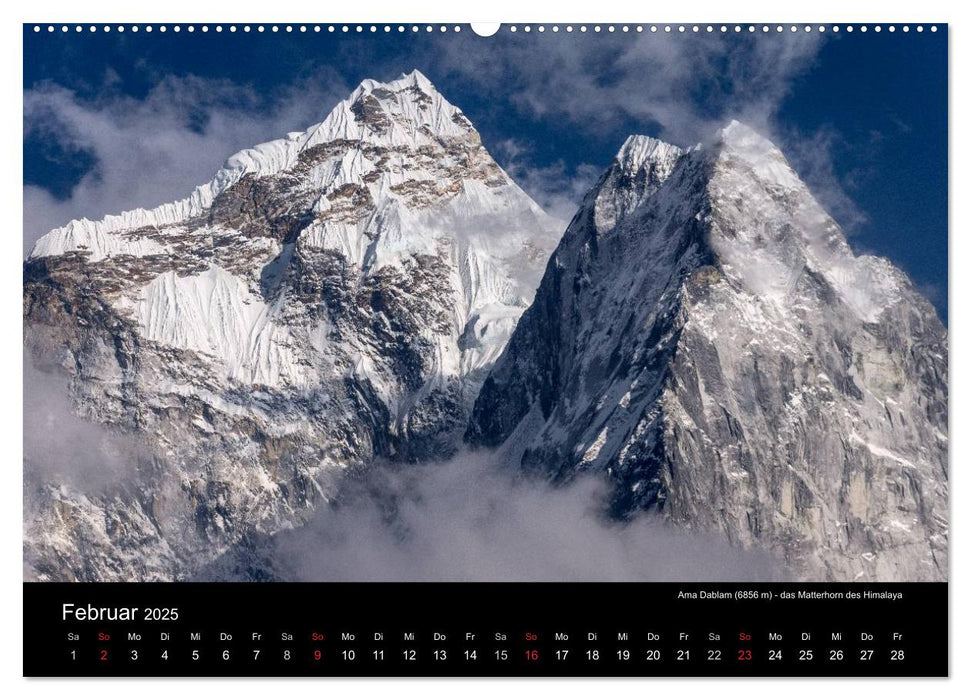 Faszination Nepal (CALVENDO Premium Wandkalender 2025)