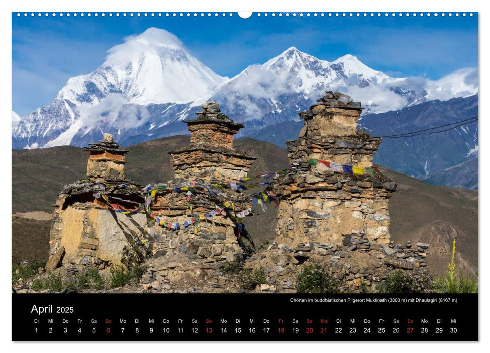 Faszination Nepal (CALVENDO Premium Wandkalender 2025)