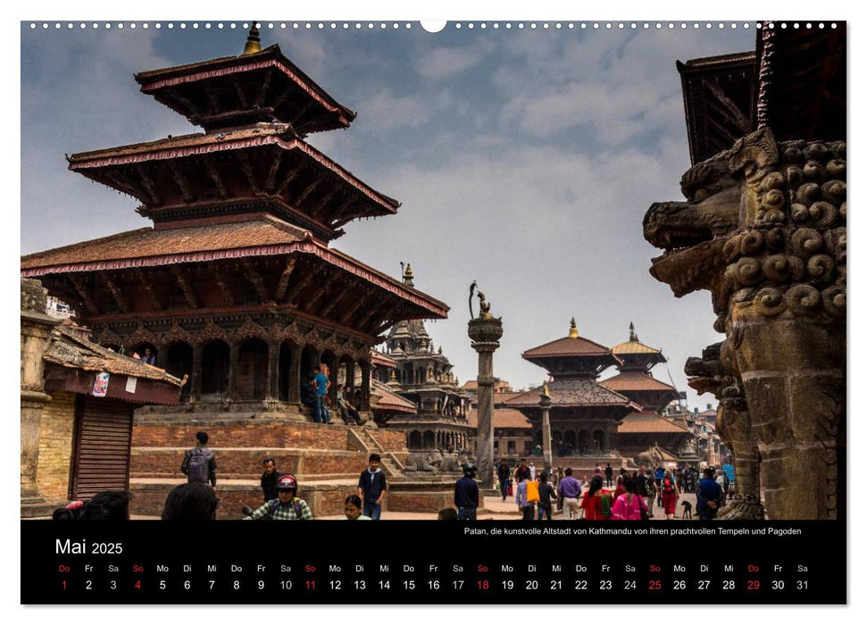 Faszination Nepal (CALVENDO Premium Wandkalender 2025)