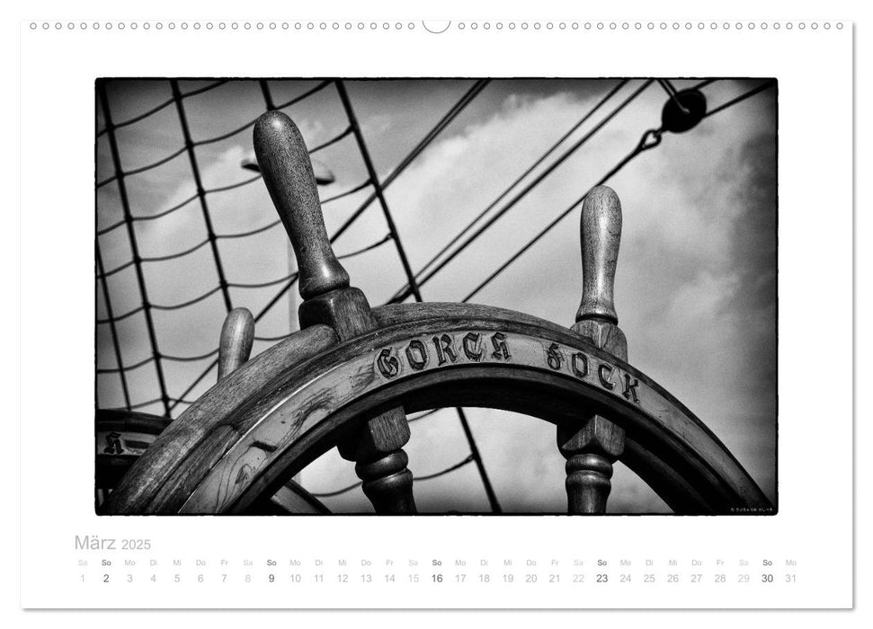 Gorch Fock - zeitlose Eindrücke (CALVENDO Premium Wandkalender 2025)