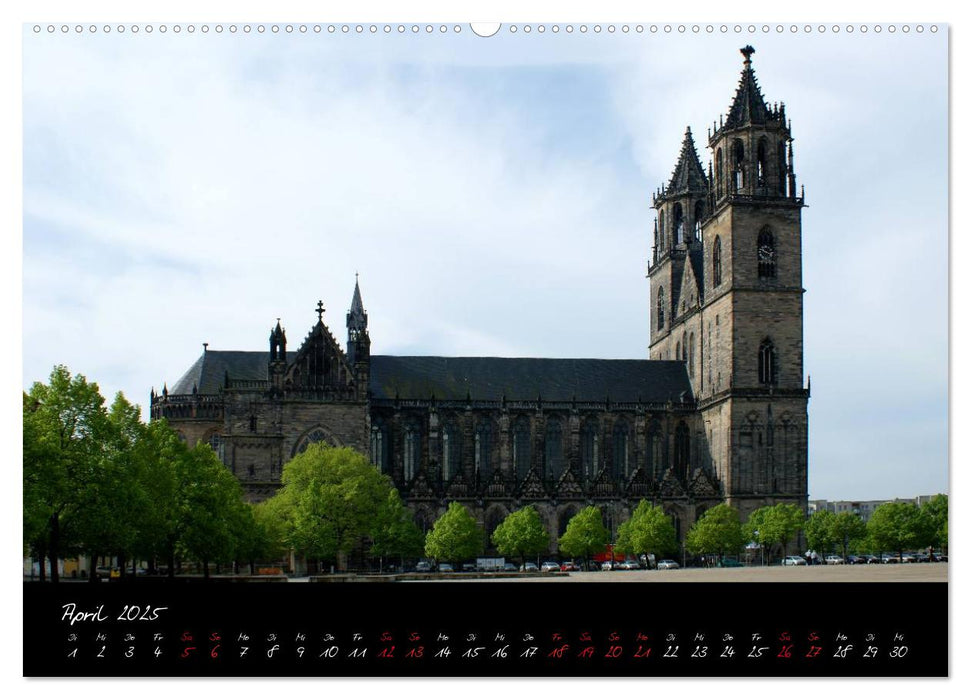 Landeshauptstadt Magdeburg (CALVENDO Premium Wandkalender 2025)