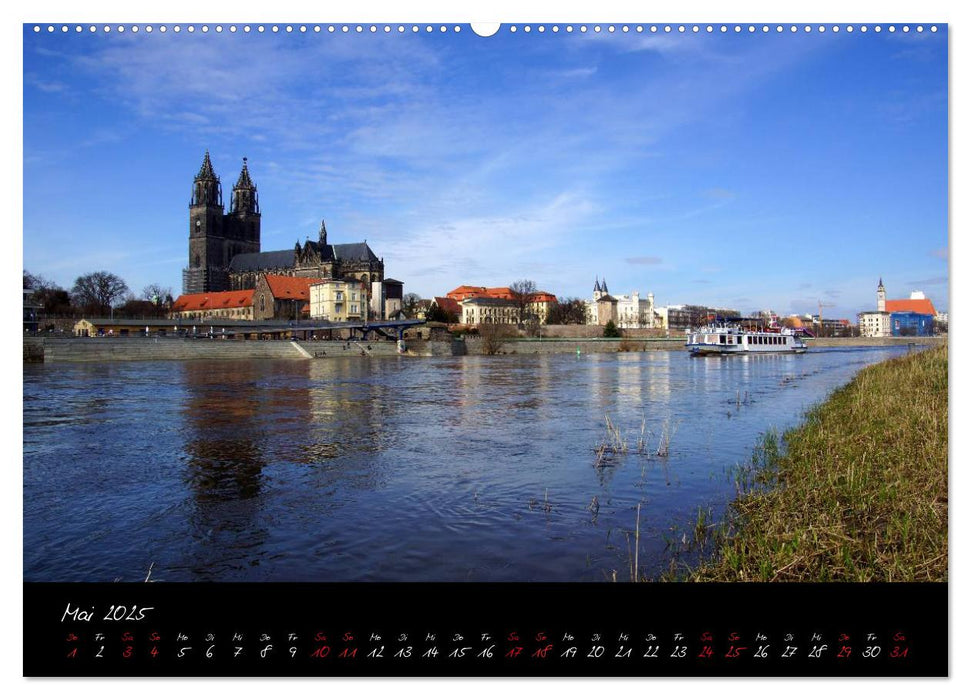 Landeshauptstadt Magdeburg (CALVENDO Premium Wandkalender 2025)