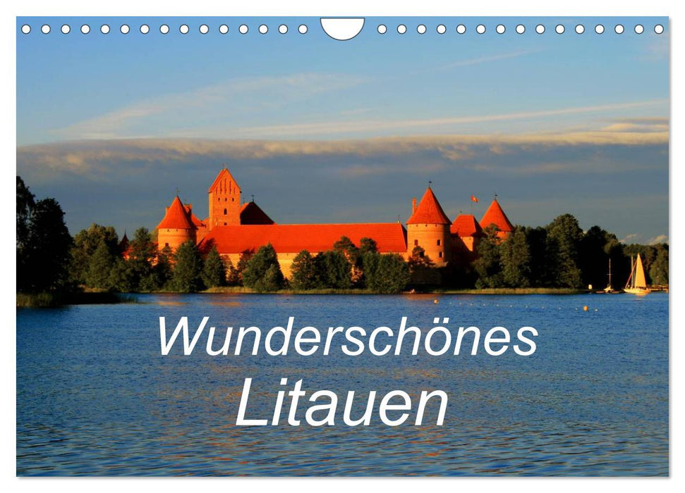 Wunderschönes Litauen (CALVENDO Wandkalender 2025)