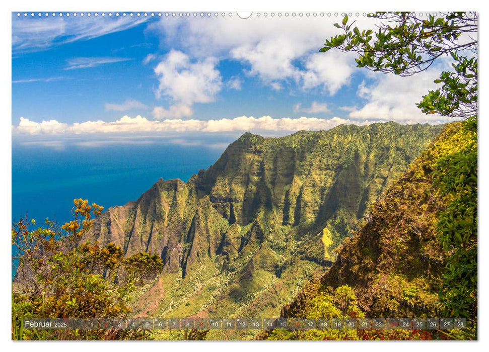 Hawii von Waikiki bis Maui (CALVENDO Premium Wandkalender 2025)