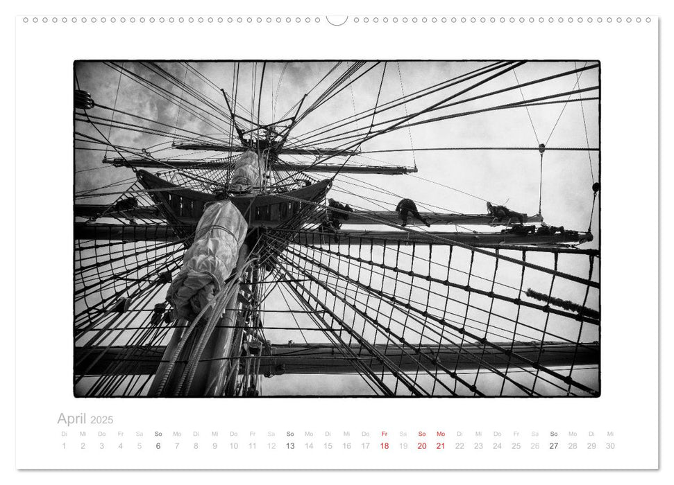 Gorch Fock - zeitlose Eindrücke (CALVENDO Wandkalender 2025)