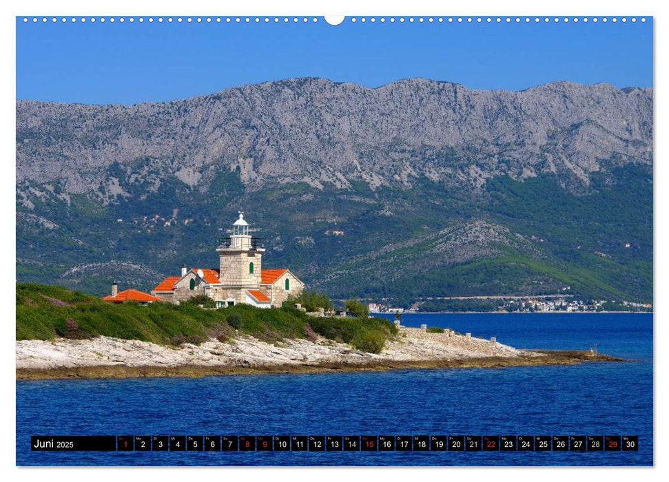 Hvar - Die Sonneninsel Kroatiens (CALVENDO Premium Wandkalender 2025)