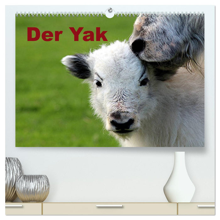 Der Yak (CALVENDO Premium Wandkalender 2025)