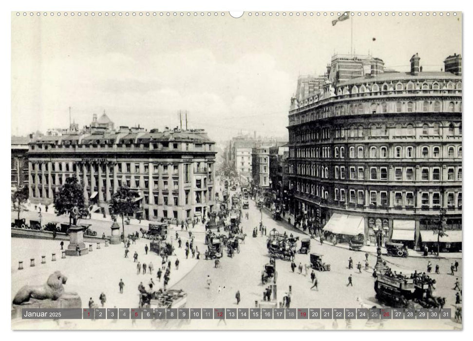 Schönes altes London in historischen Bildern (CALVENDO Wandkalender 2025)