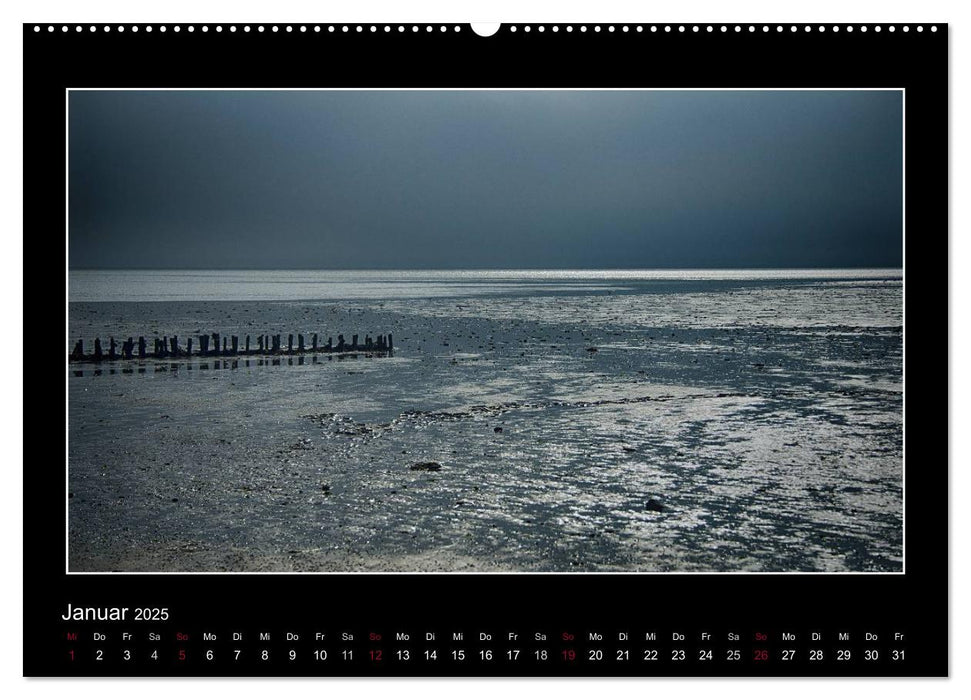 Sylter Küstenansichten (CALVENDO Wandkalender 2025)