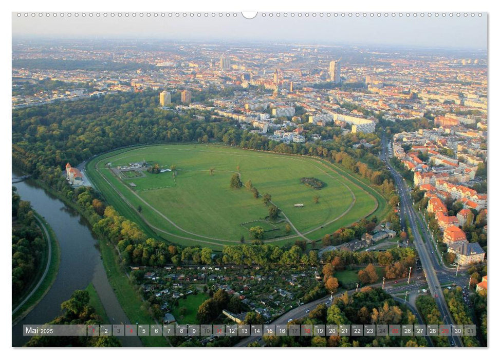 Über den Dächern von Leipzig (CALVENDO Wandkalender 2025)