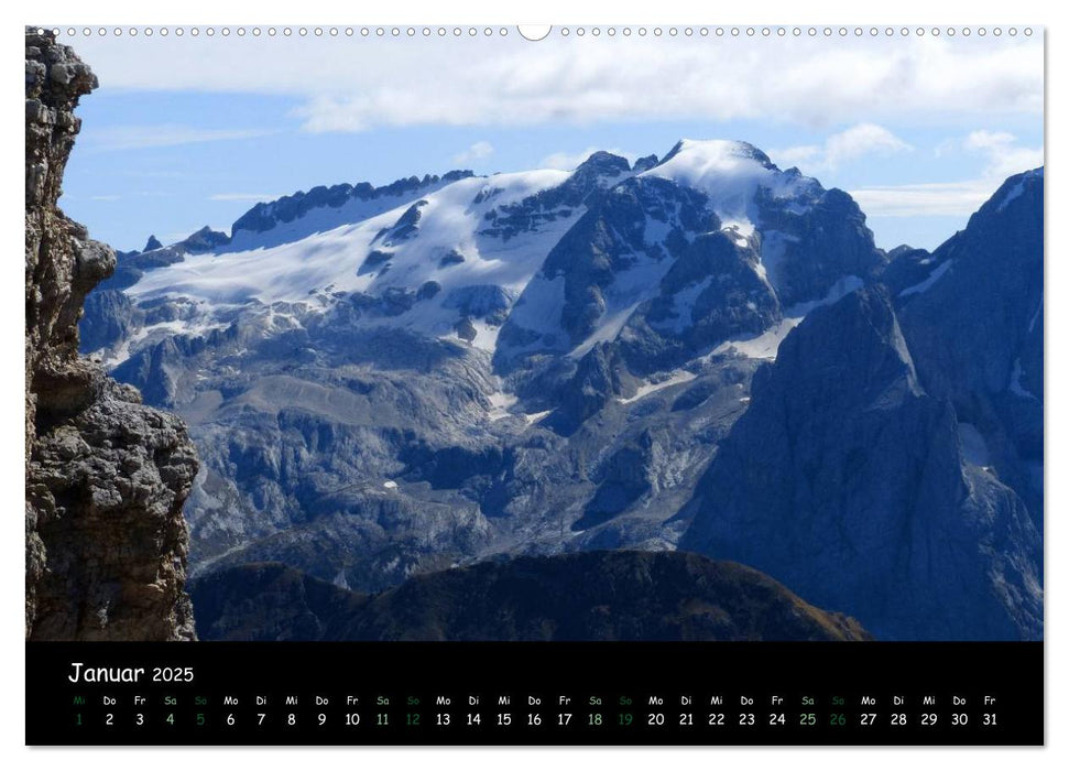 Weltnaturerbe - Im Reich der DOLOMITEN (CALVENDO Premium Wandkalender 2025)