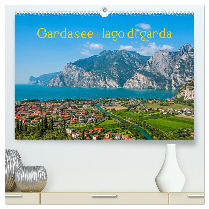 Gardasee - lago di Garda by Sascha Ferrari (CALVENDO Premium Wandkalender 2025)