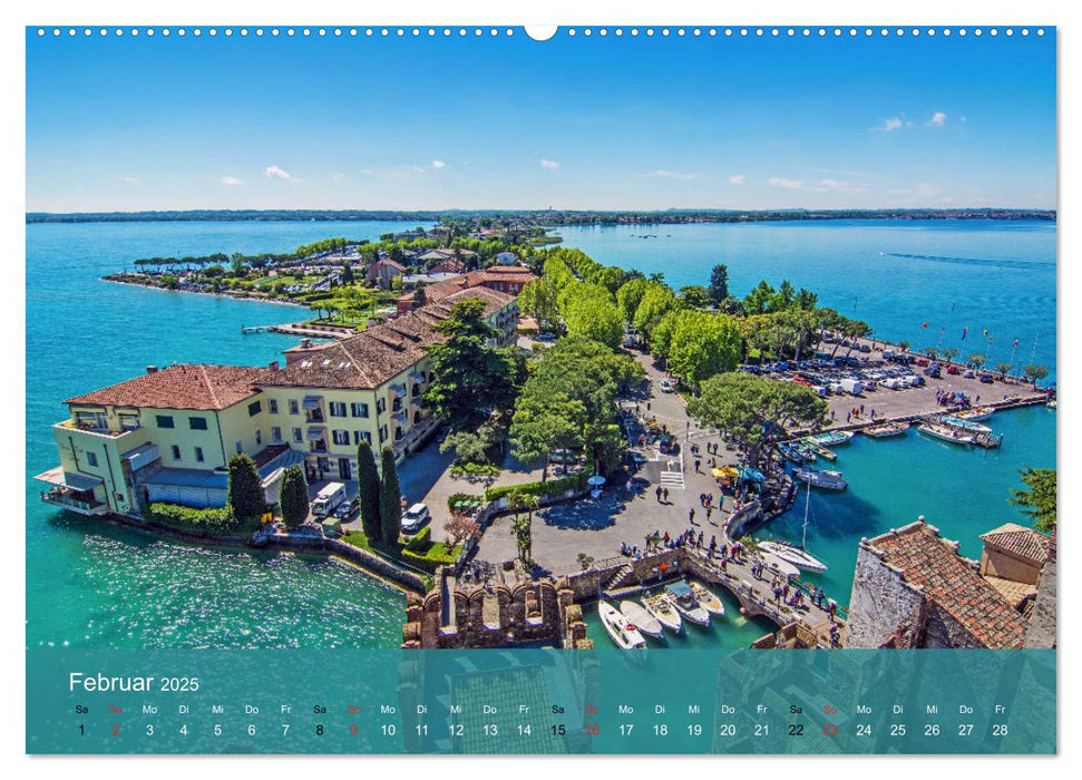 Gardasee - lago di Garda by Sascha Ferrari (CALVENDO Premium Wandkalender 2025)