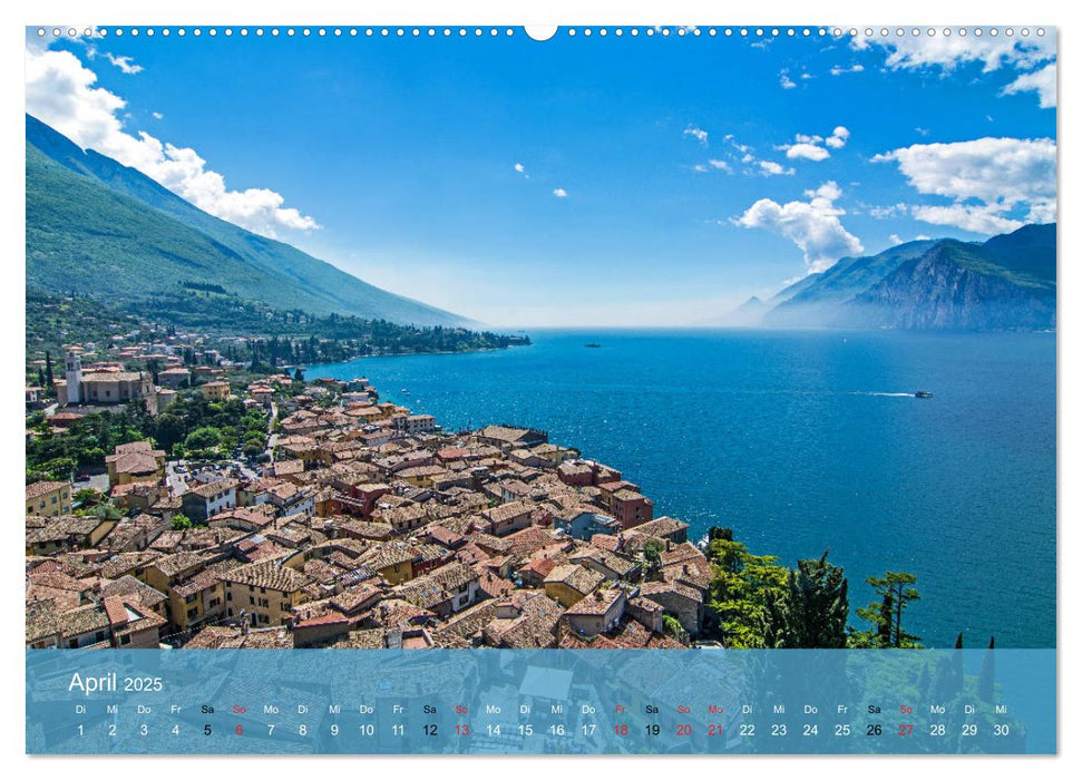 Gardasee - lago di Garda by Sascha Ferrari (CALVENDO Premium Wandkalender 2025)