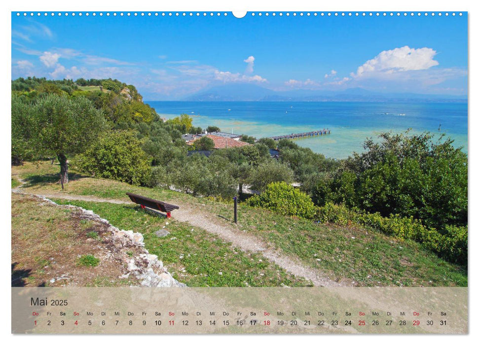 Gardasee - lago di Garda by Sascha Ferrari (CALVENDO Premium Wandkalender 2025)