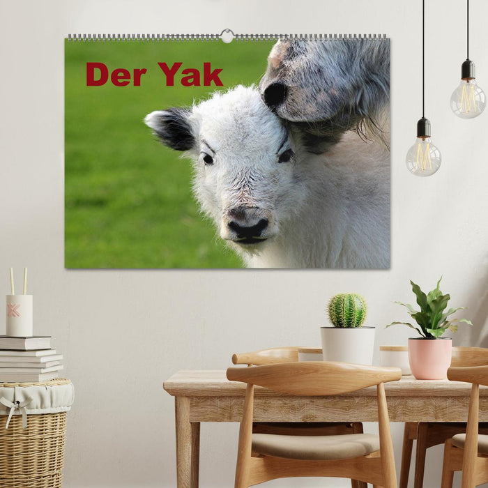 Der Yak (CALVENDO Wandkalender 2025)