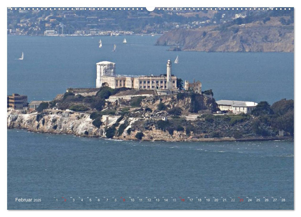 San Francisco Westküste USA (CALVENDO Premium Wandkalender 2025)