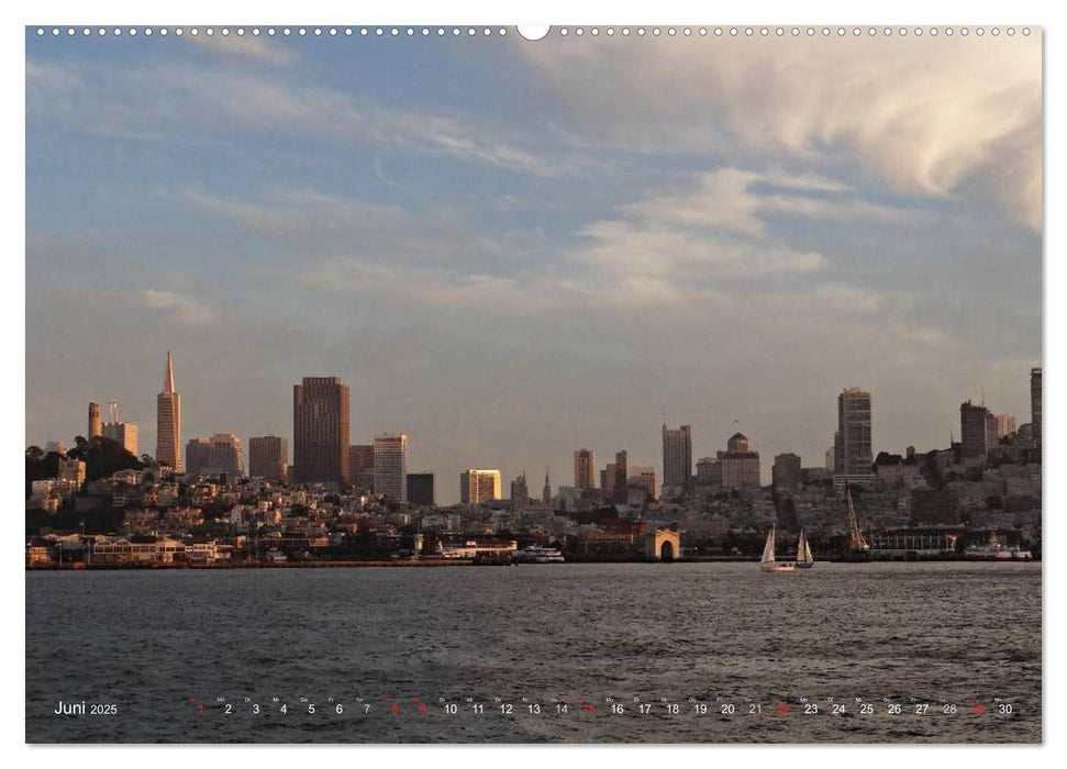 San Francisco Westküste USA (CALVENDO Premium Wandkalender 2025)