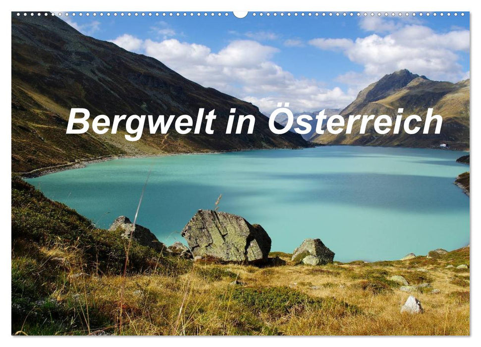 Bergwelt in Österreich (CALVENDO Wandkalender 2025)