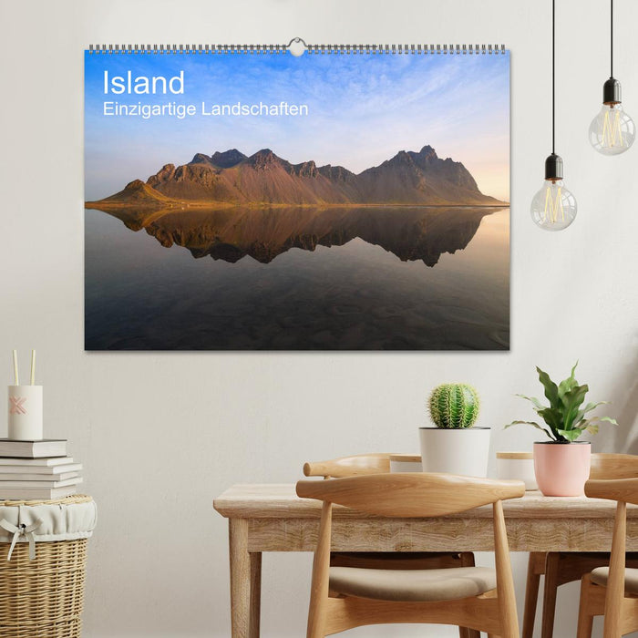 Island - einzigartige Landschaften (CALVENDO Wandkalender 2025)