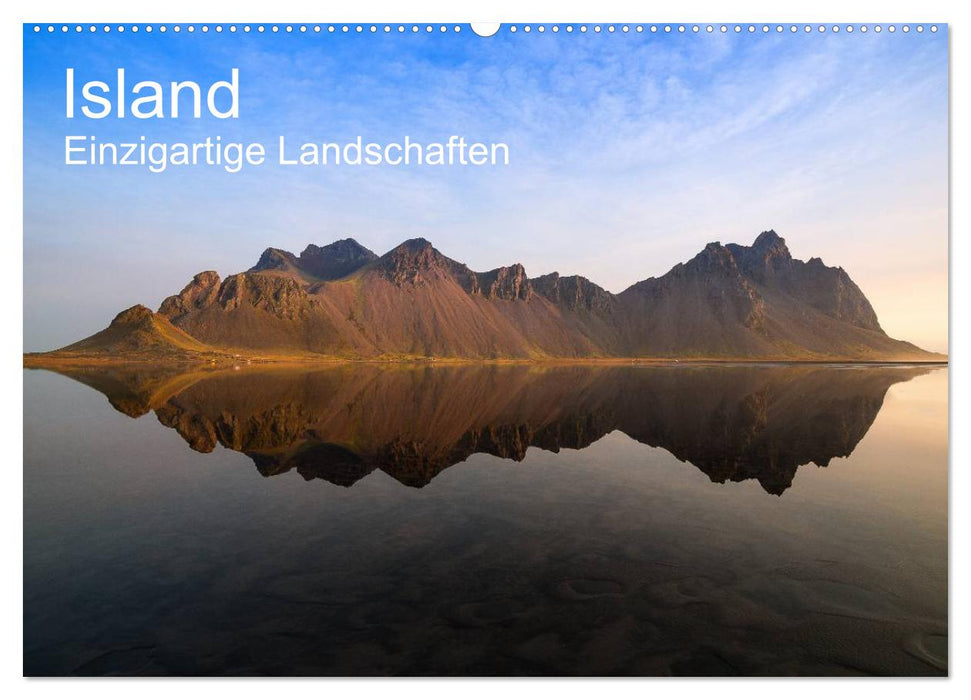 Island - einzigartige Landschaften (CALVENDO Wandkalender 2025)