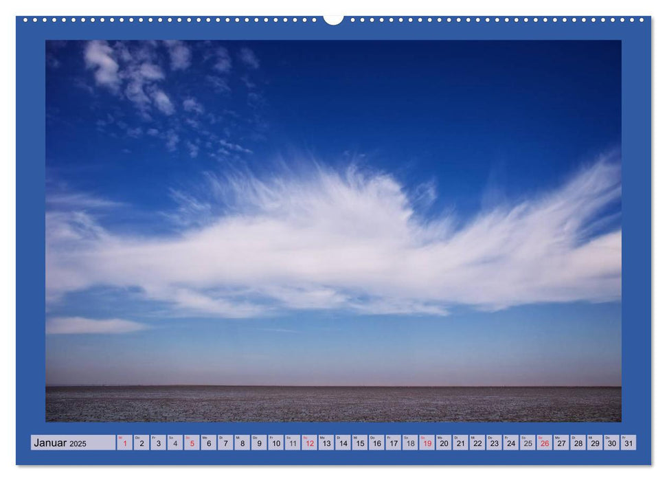 Büsum an der Nordsee (CALVENDO Wandkalender 2025)