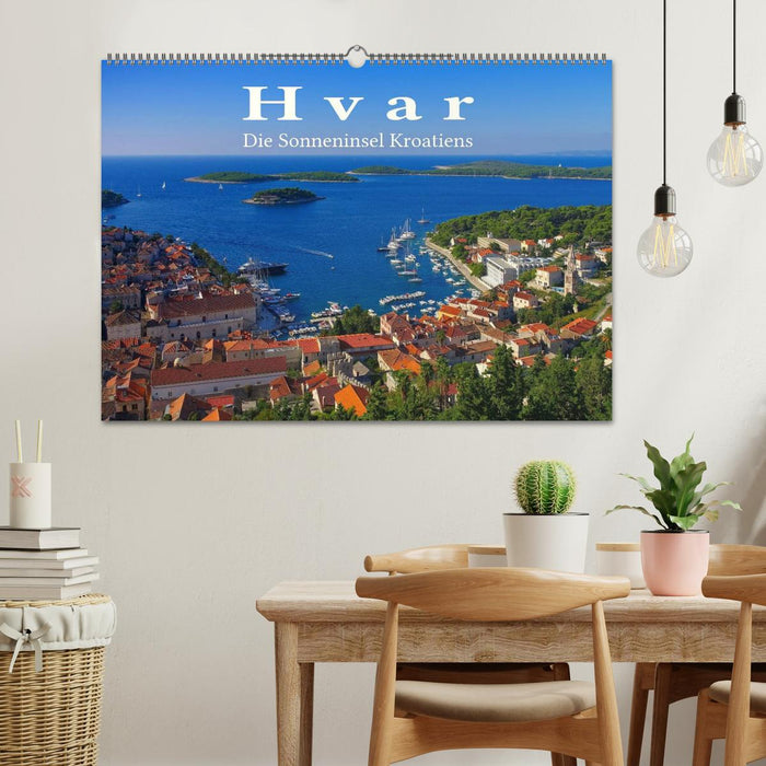 Hvar - Die Sonneninsel Kroatiens (CALVENDO Wandkalender 2025)