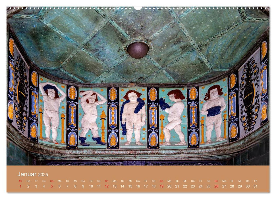 Leipzig - Vom Jugendstil zum Art Deco (CALVENDO Premium Wandkalender 2025)