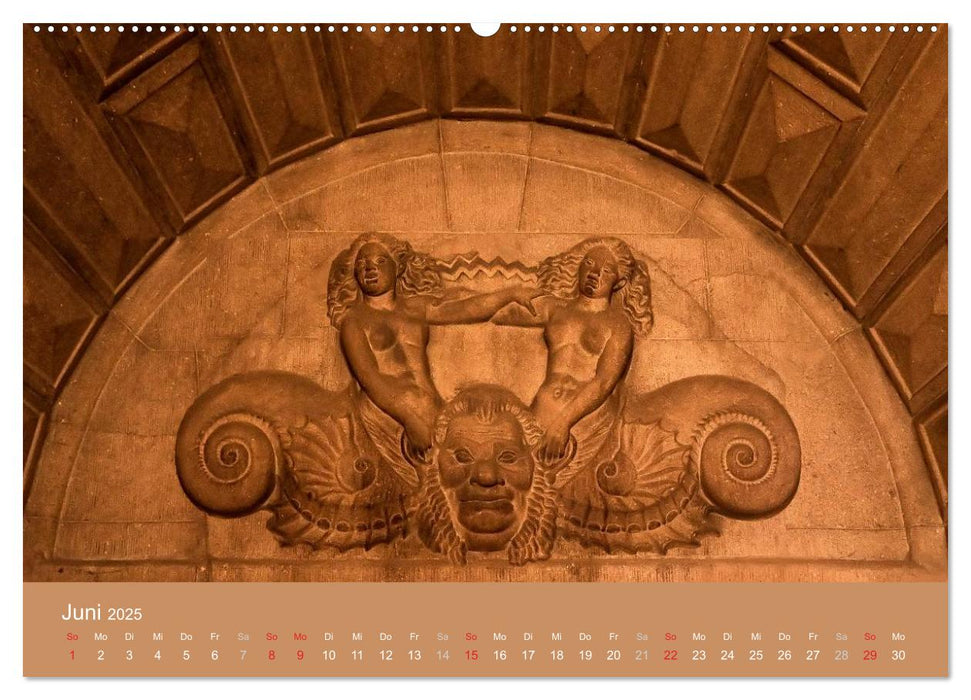 Leipzig - Vom Jugendstil zum Art Deco (CALVENDO Premium Wandkalender 2025)