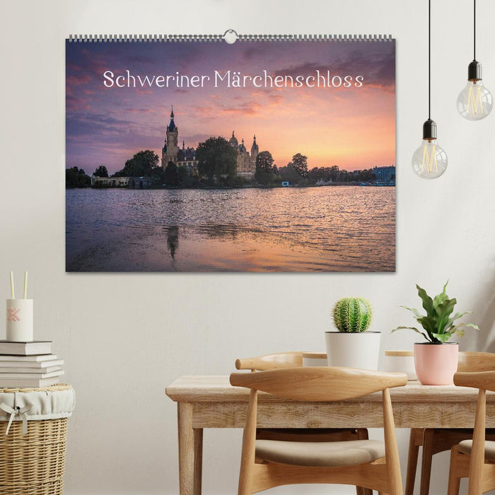 Schweriner Märchenschloss (CALVENDO Wandkalender 2025)