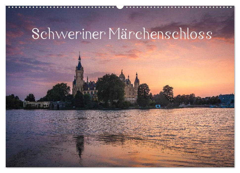 Schweriner Märchenschloss (CALVENDO Wandkalender 2025)