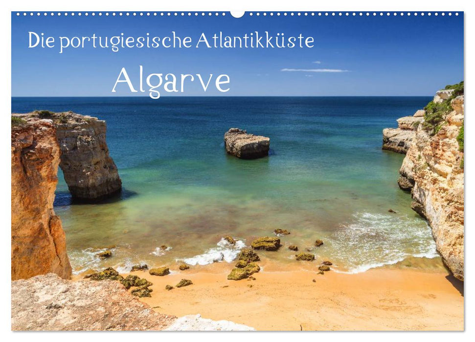 Die portugiesische Atlantikküste - Algarve (CALVENDO Wandkalender 2025)