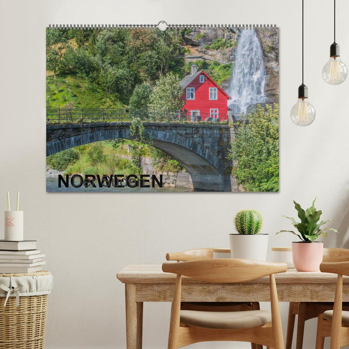 Norwegen - Der Süden (CALVENDO Wandkalender 2025)