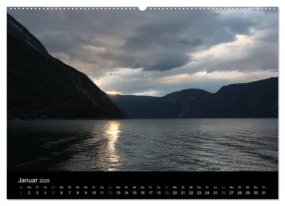 Norwegen - Der Süden (CALVENDO Wandkalender 2025)