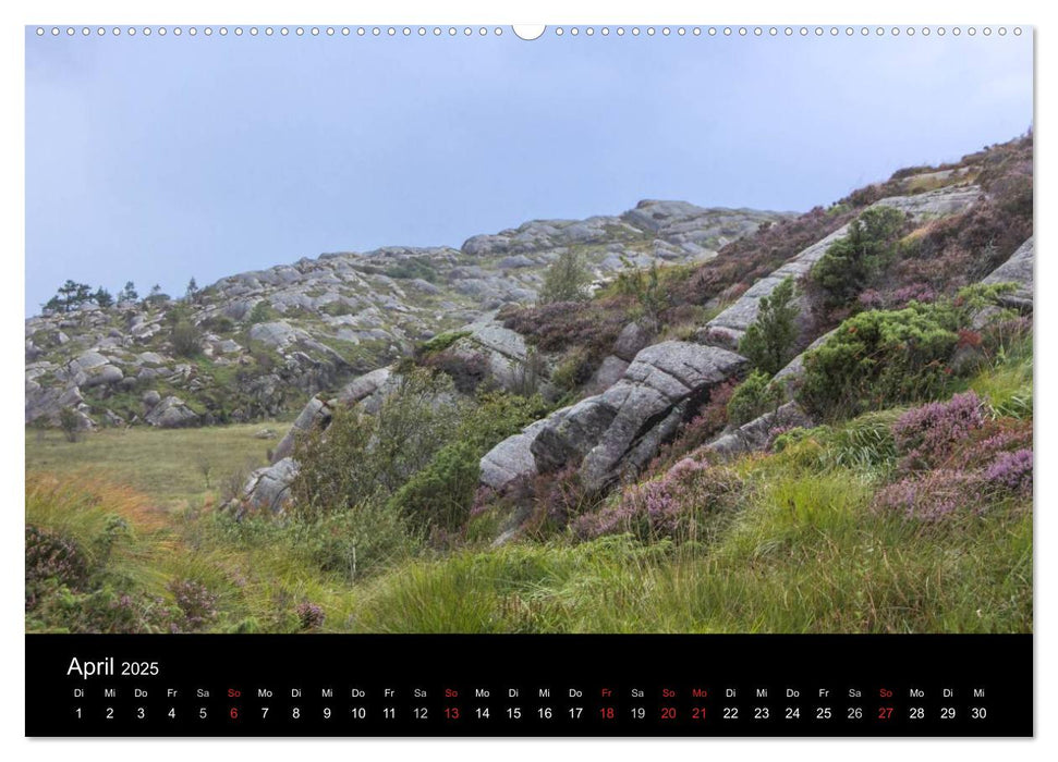 Norwegen - Der Süden (CALVENDO Wandkalender 2025)