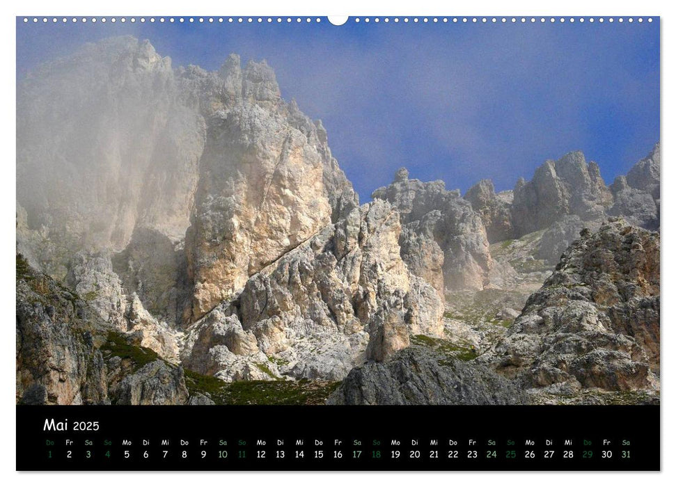 Weltnaturerbe - Im Reich der DOLOMITEN (CALVENDO Wandkalender 2025)