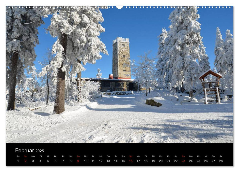 Rund um den Ochsenkopf (CALVENDO Wandkalender 2025)