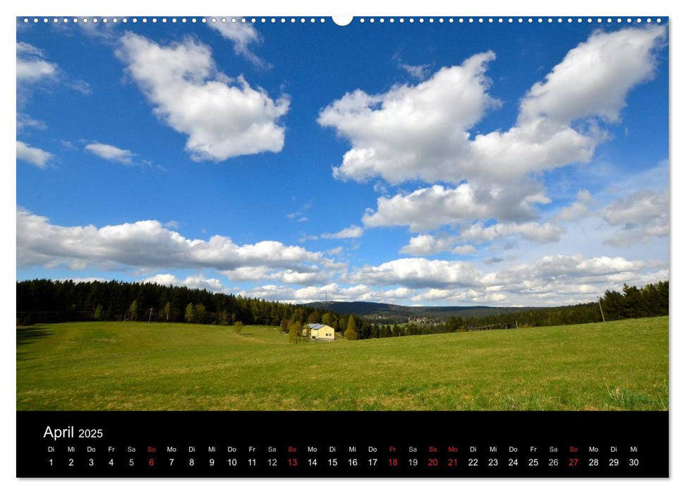 Rund um den Ochsenkopf (CALVENDO Wandkalender 2025)