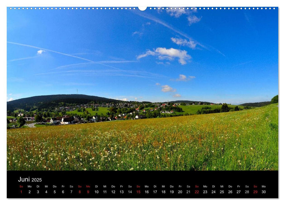 Rund um den Ochsenkopf (CALVENDO Wandkalender 2025)