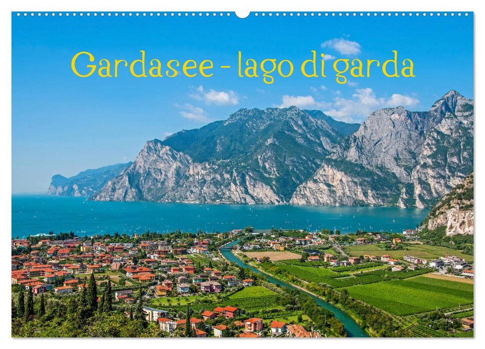 Gardasee - lago di Garda by Sascha Ferrari (CALVENDO Wandkalender 2025)