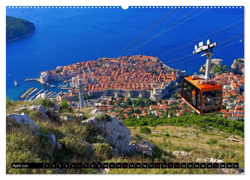 Dubrovnik - Perle der Adria (CALVENDO Premium Wandkalender 2025)