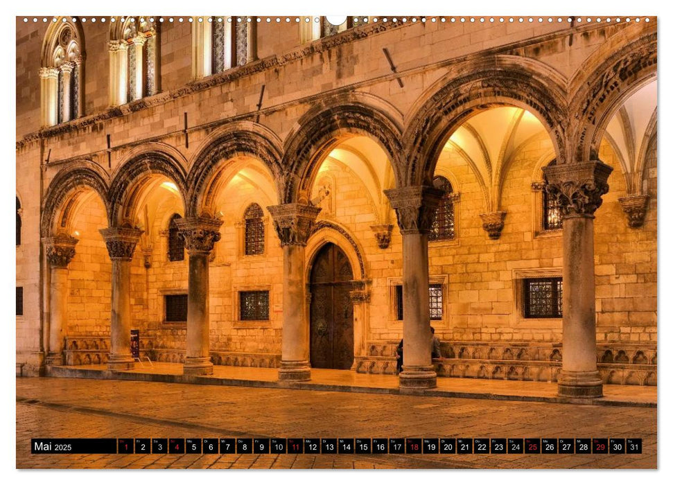 Dubrovnik - Perle der Adria (CALVENDO Premium Wandkalender 2025)