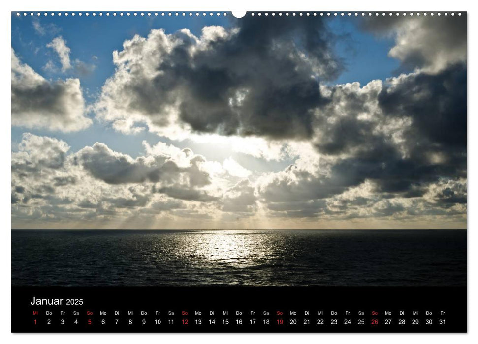 Meer und Küste (CALVENDO Wandkalender 2025)